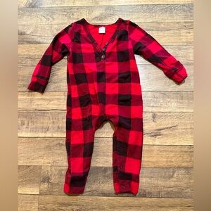 Smash & Tess Plaid Baby Romper
